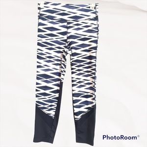 Athletic Collection Blue Leggings Size Small